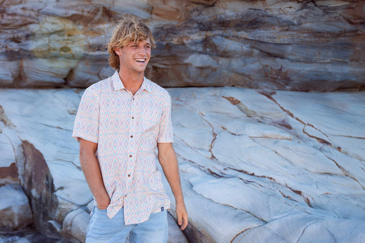 Focus button up shirt - Outrigger Trading Co - Surf wear AustraliaFocus button up shirt