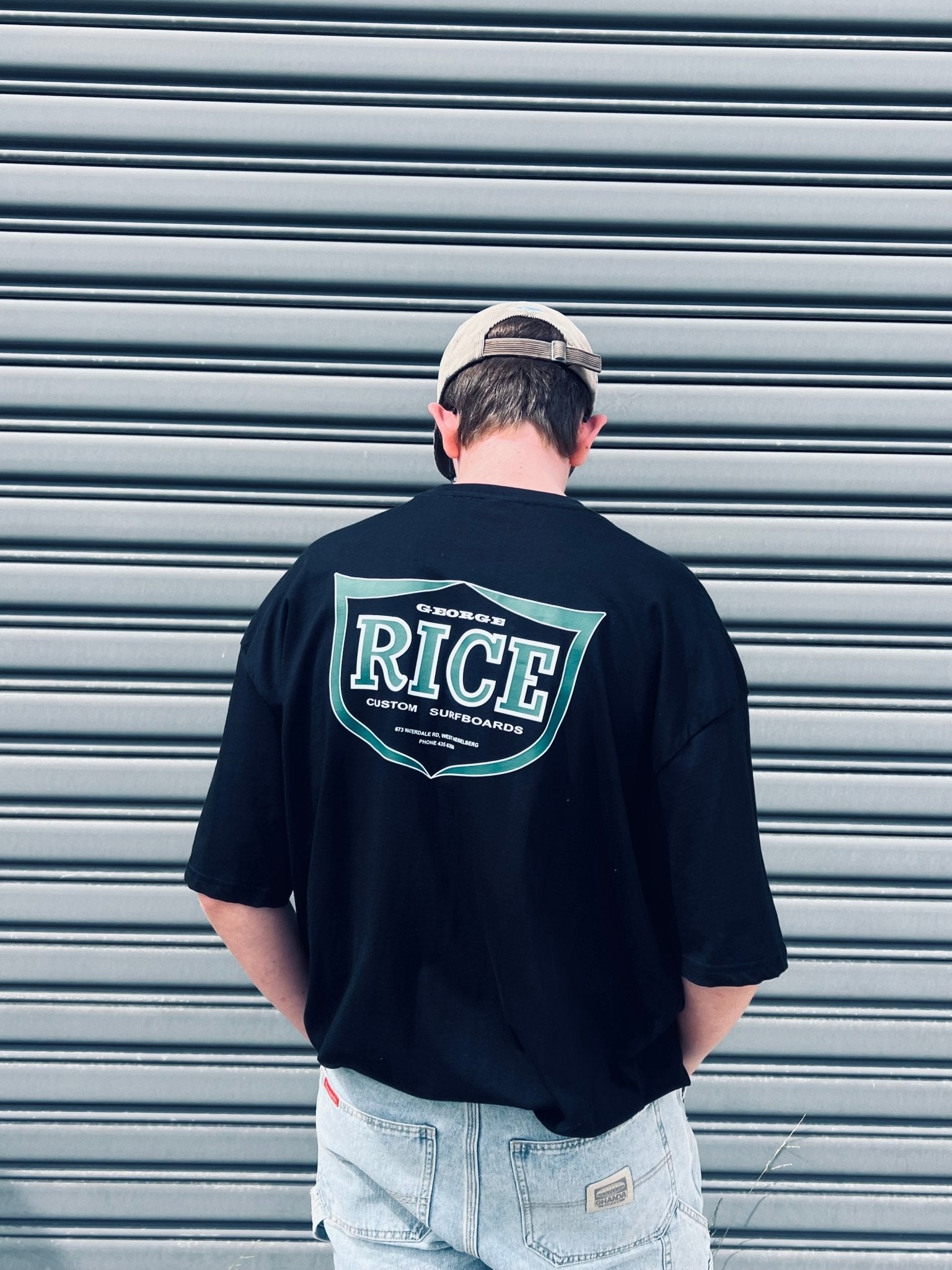 George Rice | T-shirt | Shield - Outrigger Trading CoGeorge Rice | T-shirt | Shield