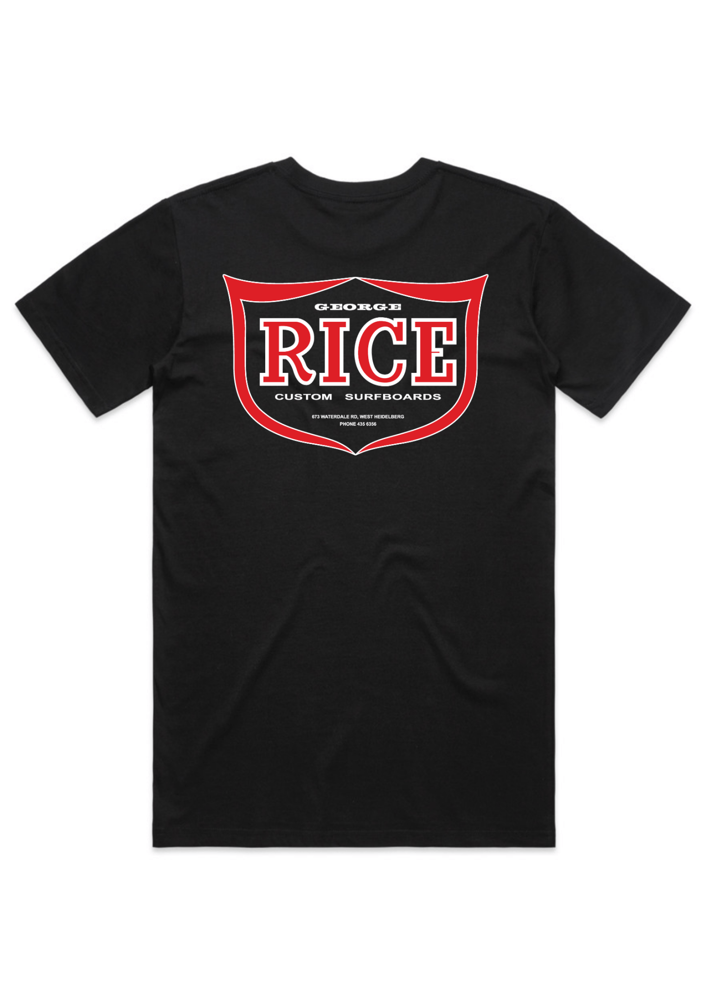 George Rice | T-shirt | Shield - OutriggerGeorge Rice | T-shirt | Shield