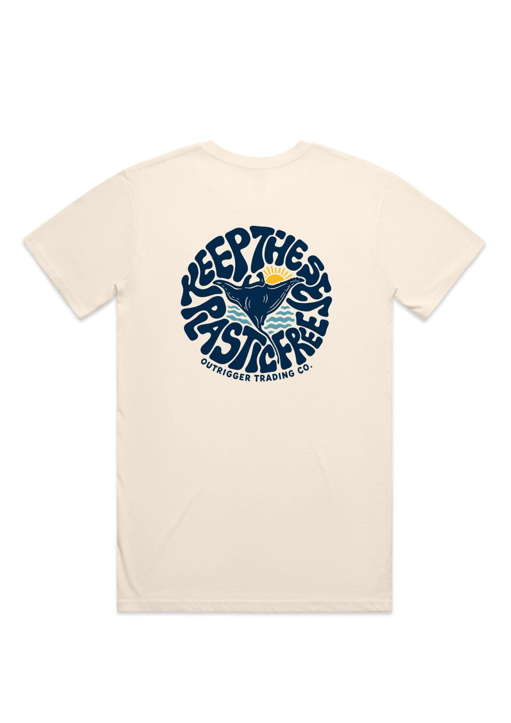 Keep The Sea Plastic Free | Tees - Outrigger Trading Co - Surf wear AustraliaKeep The Sea Plastic Free | Tees