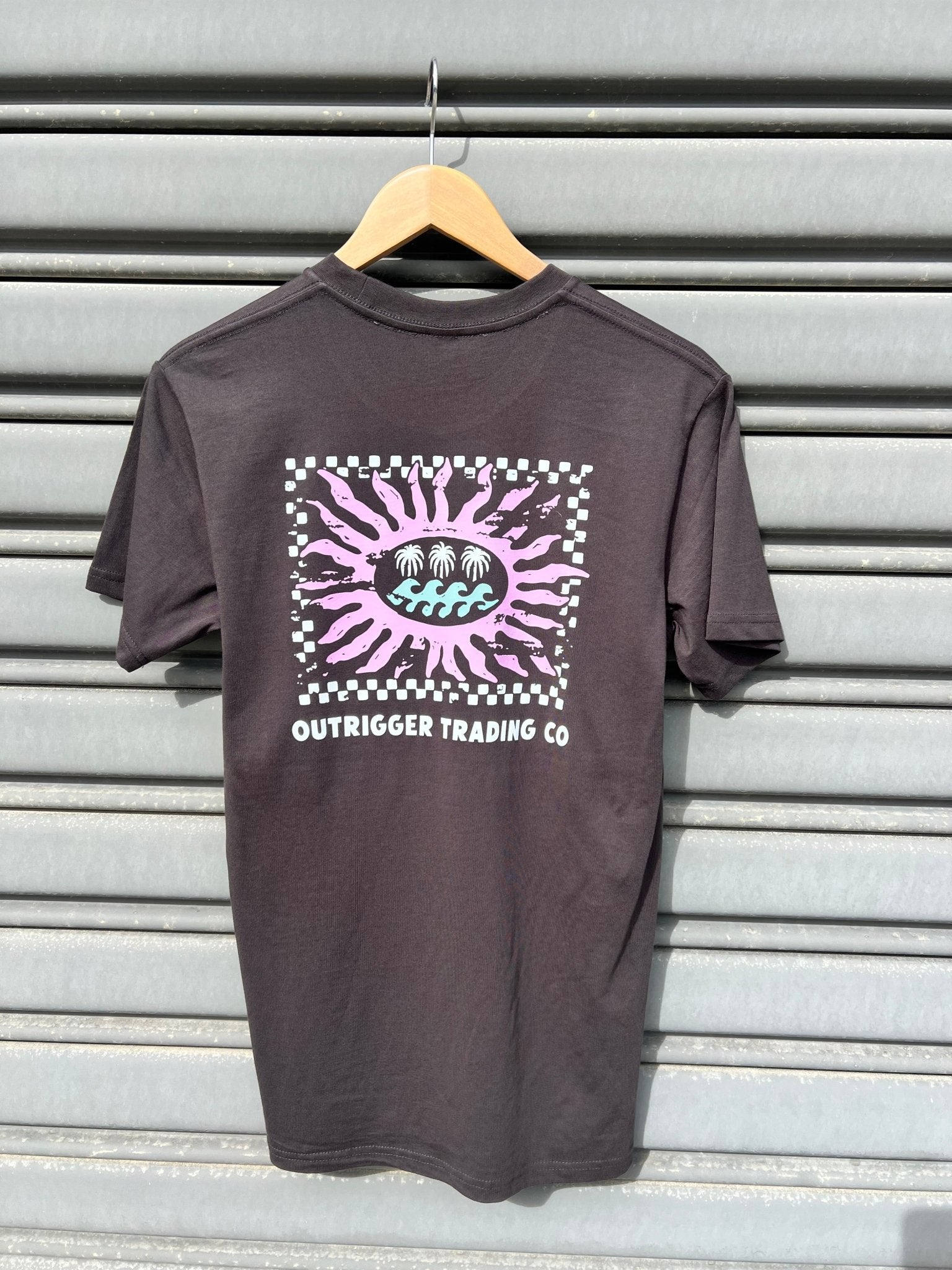 Kids Checker Tee - Outrigger Trading CoKids Checker Tee
