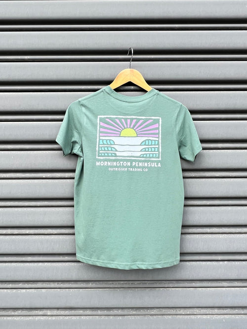 Kids Sunset Tee - Outrigger Trading CoKids Sunset Tee