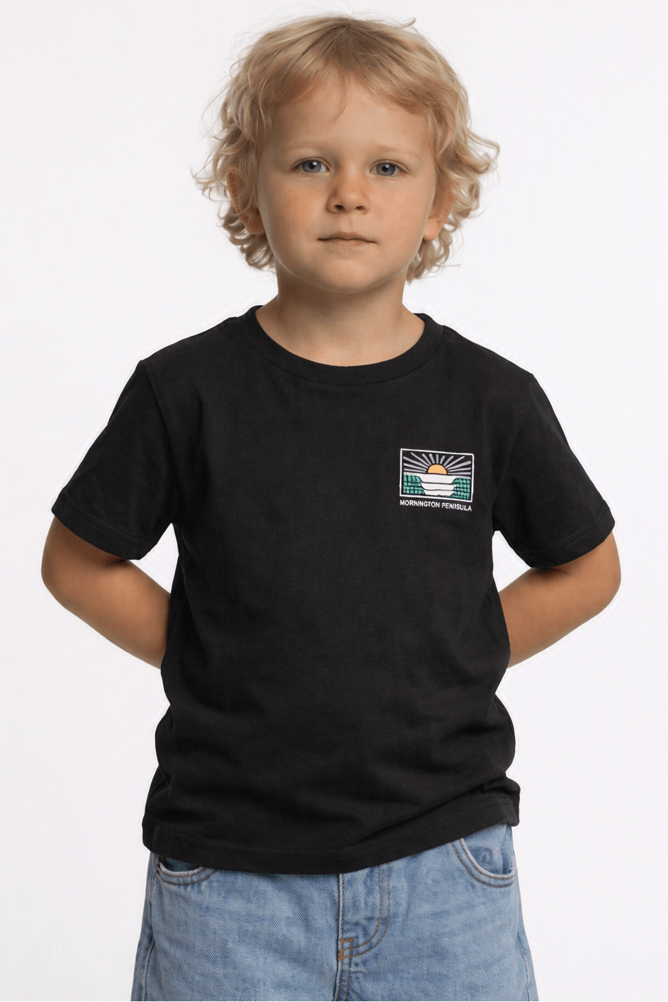 Kids Sunset Tee - Outrigger Trading Co - Surf wear AustraliaKids Sunset Tee