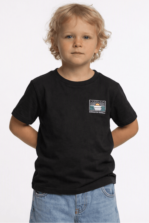 Kids Sunset Tee - Outrigger Trading Co - Surf wear AustraliaKids Sunset Tee