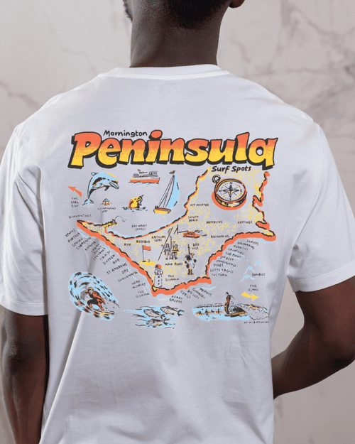 Mornington Peninsula Surf Breaks | T-shirt - OutriggerMornington Peninsula Surf Breaks | T-shirt