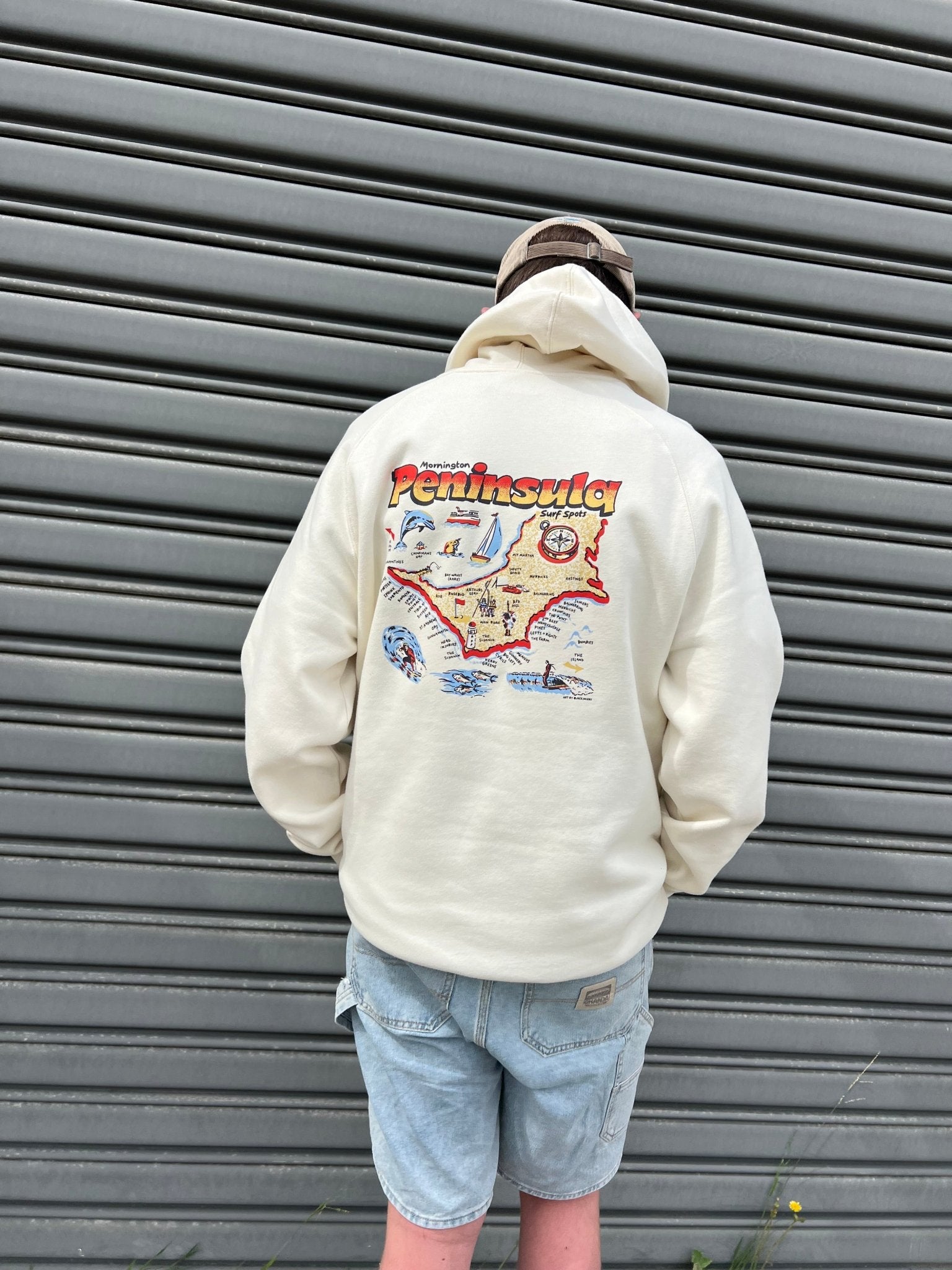 Peninsula Surf Spots | Hoodie - Outrigger Trading CoPeninsula Surf Spots | Hoodie