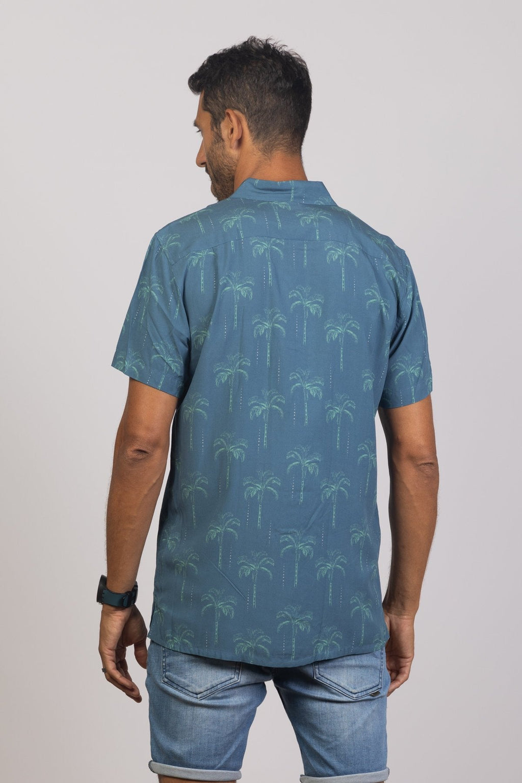 Raining Palms Button Shirt - Outrigger Trading Co - Surf wear AustraliaRaining Palms Button Shirt