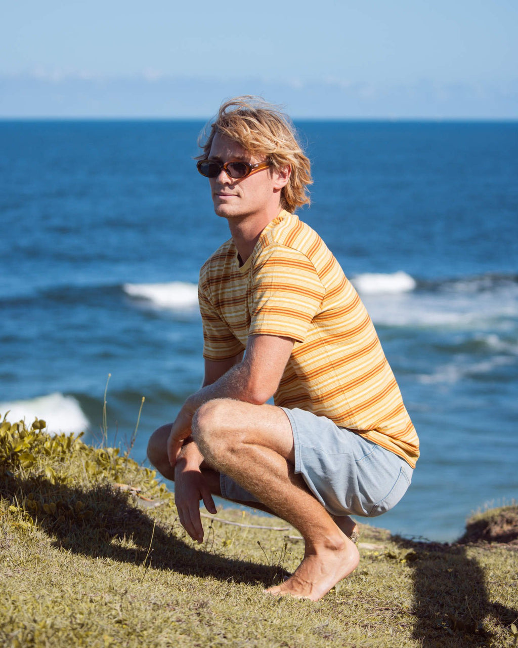 Yellow Submarine : Hemp/ Organic Cotton - Outrigger Trading Co - Surf wear AustraliaYellow Submarine : Hemp/ Organic Cotton